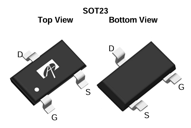 AO3401 Transistor Pinout